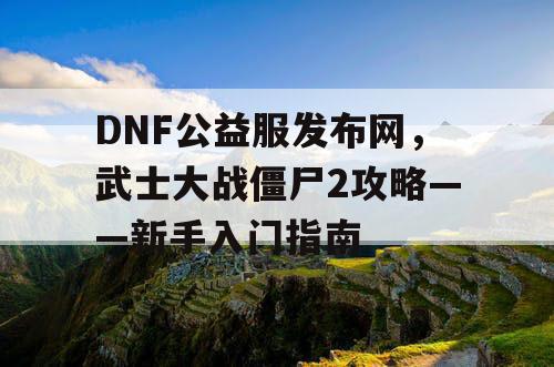 DNF公益服发布网，武士大战僵尸2攻略——新手入门指南